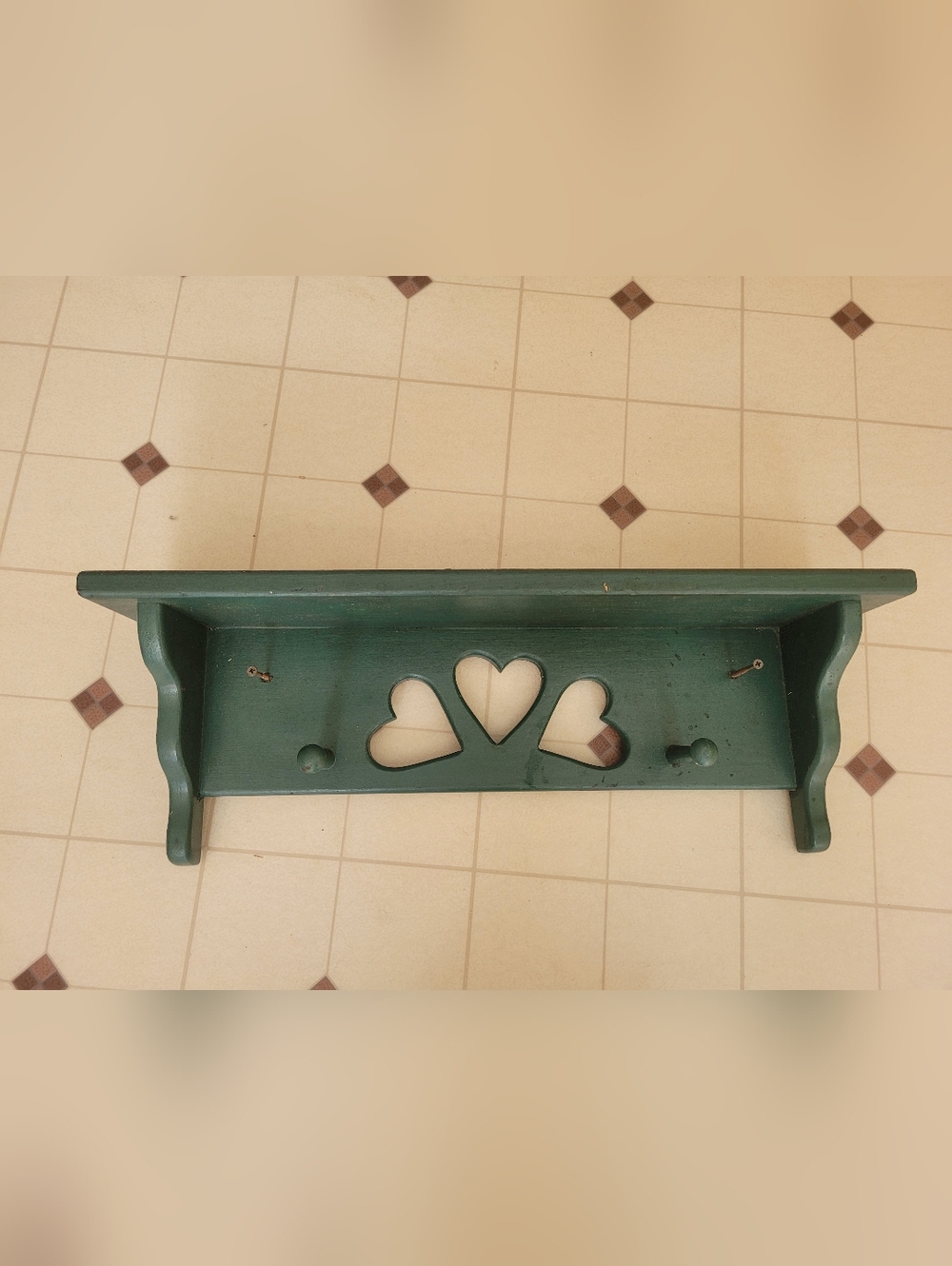 Country Heart Shelf Farmhouse Cottagecore